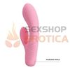 Estimulador flexible de punto G y clitoris con carga USB